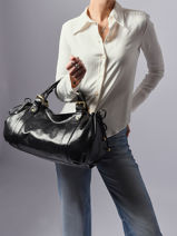 Schoudertas Sunset Gerard darel Zwart sunset DAS01417-vue-porte